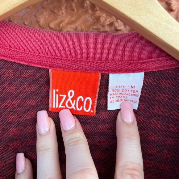 Gingham 1/4 Long Sleeve - Picture 3 of 4